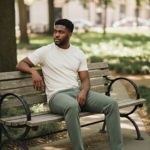 NWT Men's Tommy Bahama Morro Bay 5 Pocket Jeans in Dusty Thyme W38xL30